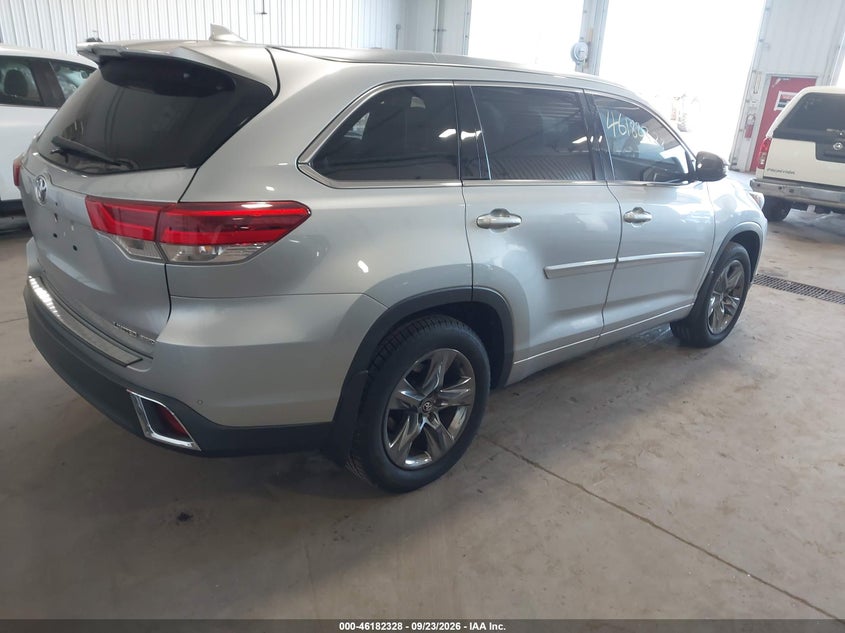 Vin: 5tddzrfh3hs391940, lot: 46682188, toyota highlander limited platinum 20174