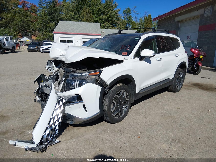 Vin: 5nms4dal0nh381661, lot: 46682196, hyundai santa fe limited 20222
