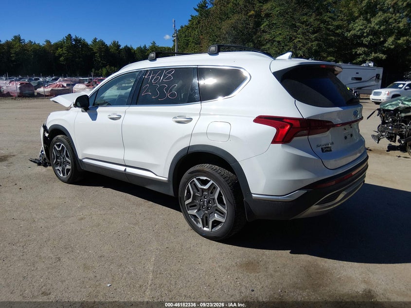 Vin: 5nms4dal0nh381661, lot: 46682196, hyundai santa fe limited 20223