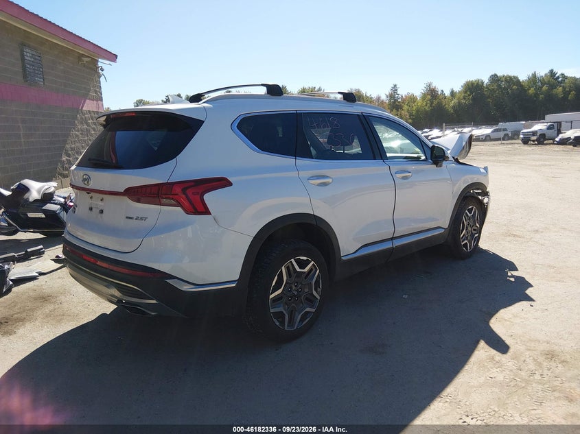 Vin: 5nms4dal0nh381661, lot: 46682196, hyundai santa fe limited 20224