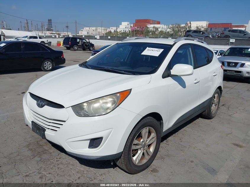 Vin: km8ju3ac1bu213307, lot: 46682200, hyundai tucson gls 20112