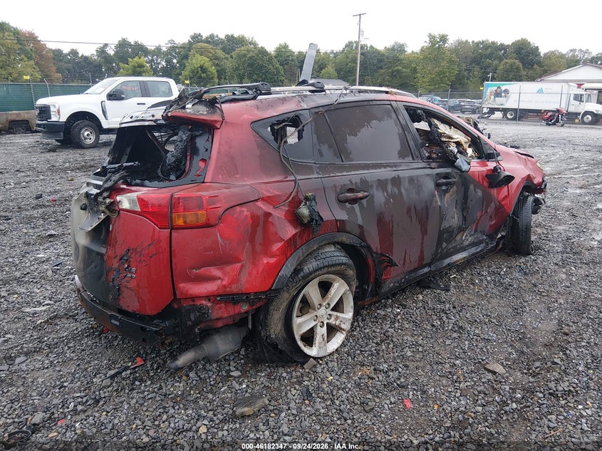 Vin: jtmrfrev6ed048648, lot: 46682207, toyota rav4 xle 20144
