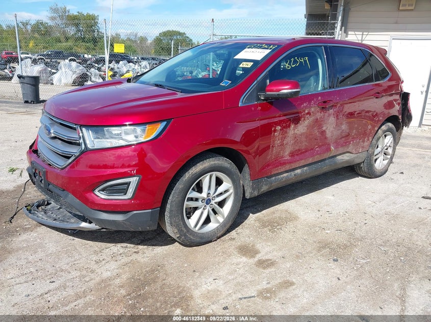 2017 Ford Edge, Обидва боки, IAAI, VIN 2FMPK4J91HBB18867 — фото 2