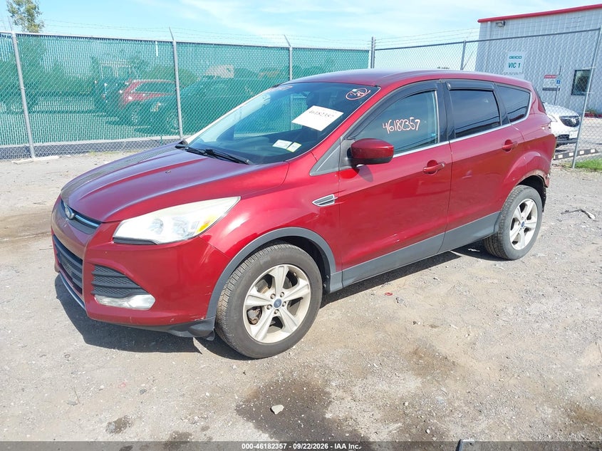 Vin: 1fmcu9gxxeuc04387, lot: 46682217, ford escape se 20142
