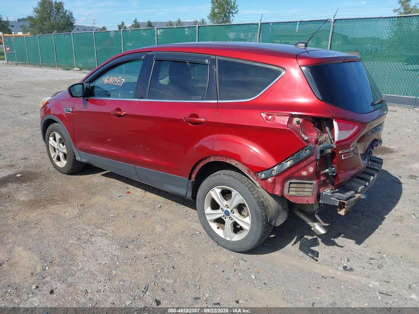 Vin: 1fmcu9gxxeuc04387, lot: 46682217, ford escape se 20143