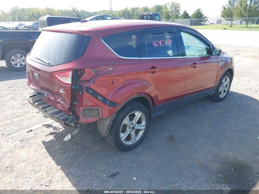 Vin: 1fmcu9gxxeuc04387, lot: 46682217, ford escape se 20144