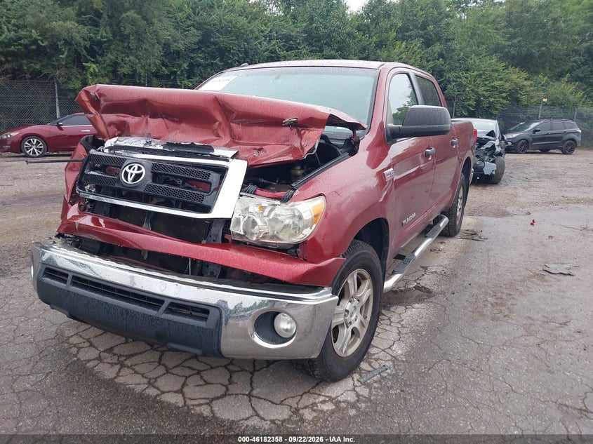 Vin: 5tfdy5f16ax107974, lot: 46682218, toyota tundra grade 5.7l v8 20102