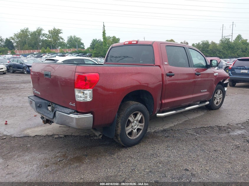 Vin: 5tfdy5f16ax107974, lot: 46682218, toyota tundra grade 5.7l v8 20104
