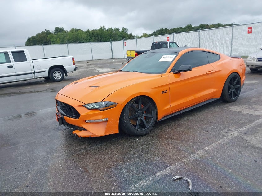 Vin: 1fa6p8cf7m5137908, lot: 46682220, ford mustang gt premium fastback 20212
