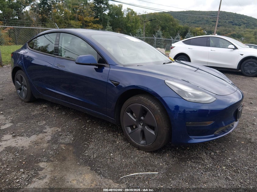 Vin: 5yj3e1ea2pf653477, lot: 46682242, tesla model 3 rear-wheel drive 2023 img_1