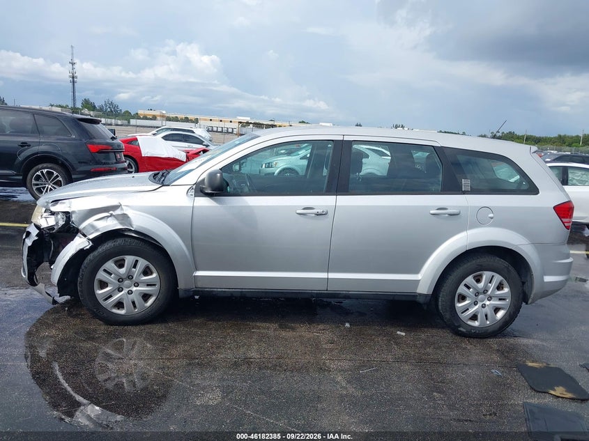 DODGE JOURNEY 2014 VIN 3C4PDCAB6ET118620