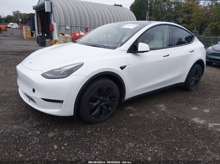 Vin: 7saygdee7sf241751, lot: 46682274, tesla model y long range dual motor all-wheel drive 20252