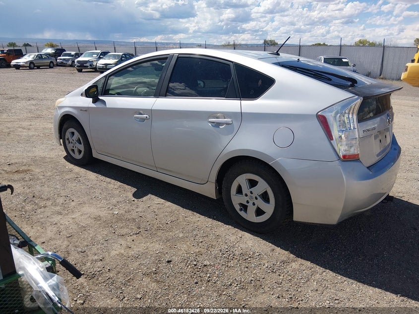 Vin: jtdkn3du5b1387196, lot: 46682286, toyota prius three 20113