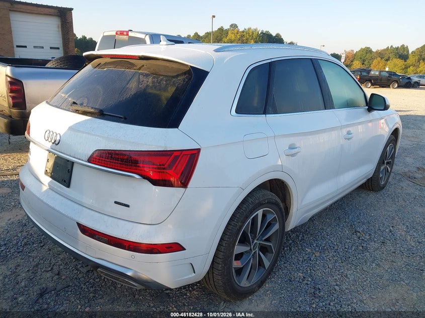 Vin: wa1eaafy7p2048609, lot: 46682288, audi q5 premium plus 45 tfsi s line quattro 20234