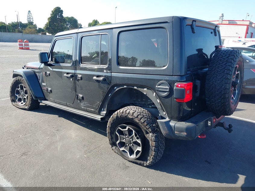 Vin: 1c4hjxfn6lw247925, lot: 46682301, jeep wrangler unlimited rubicon recon 4x4 20203