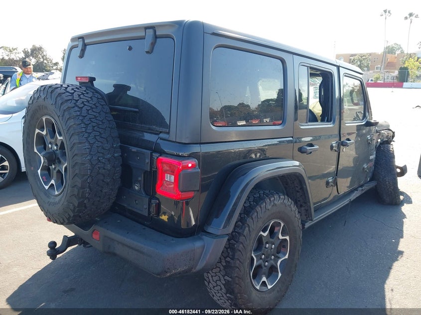 Vin: 1c4hjxfn6lw247925, lot: 46682301, jeep wrangler unlimited rubicon recon 4x4 20204