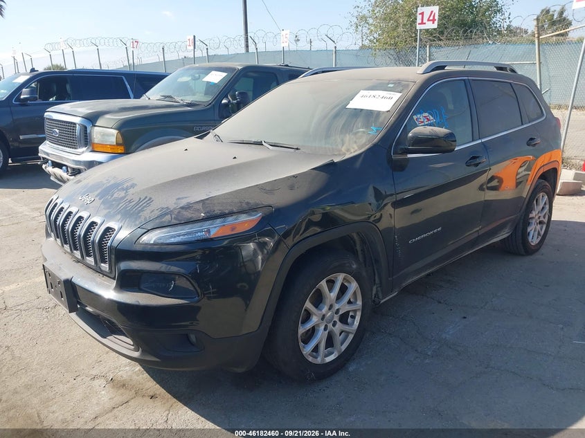 Vin: 1c4pjlcb2fw782463, lot: 46682320, jeep cherokee latitude 20152