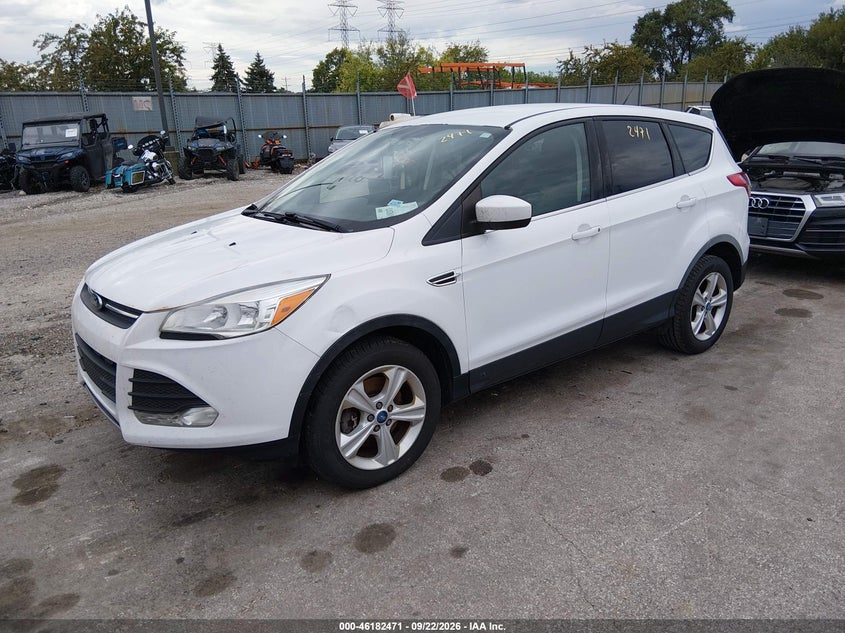 Vin: 1fmcu0g91gua73396, lot: 46682331, ford escape se 20162