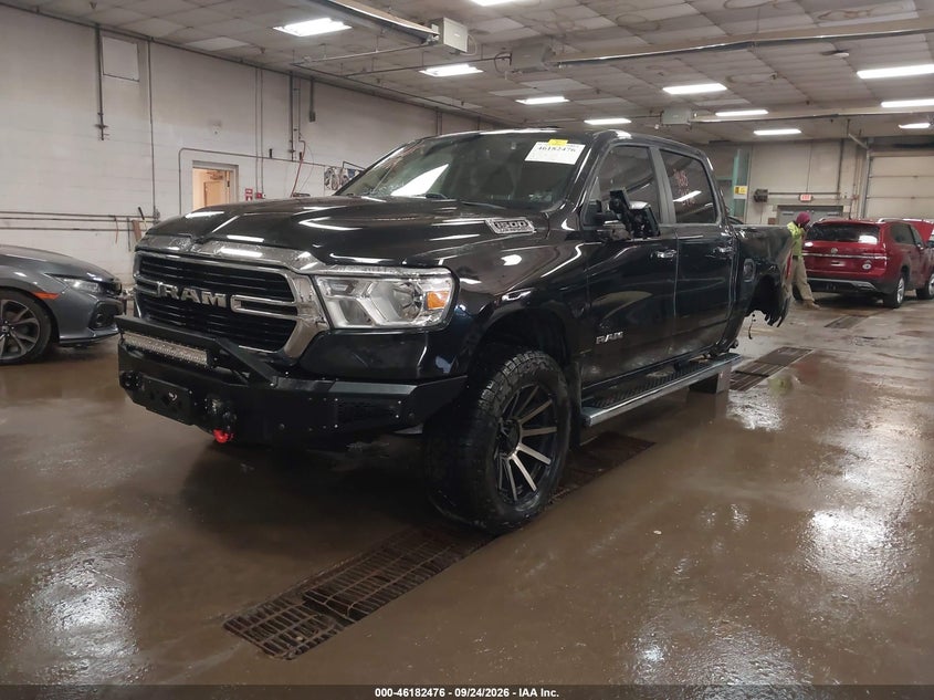 Vin: 1c6srfft9kn659937, lot: 46682336, ram 1500 big horn/lone star  4x4 5'7 box 20192