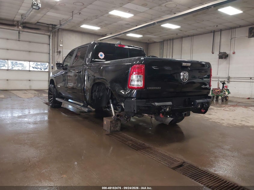 Vin: 1c6srfft9kn659937, lot: 46682336, ram 1500 big horn/lone star  4x4 5'7 box 20193