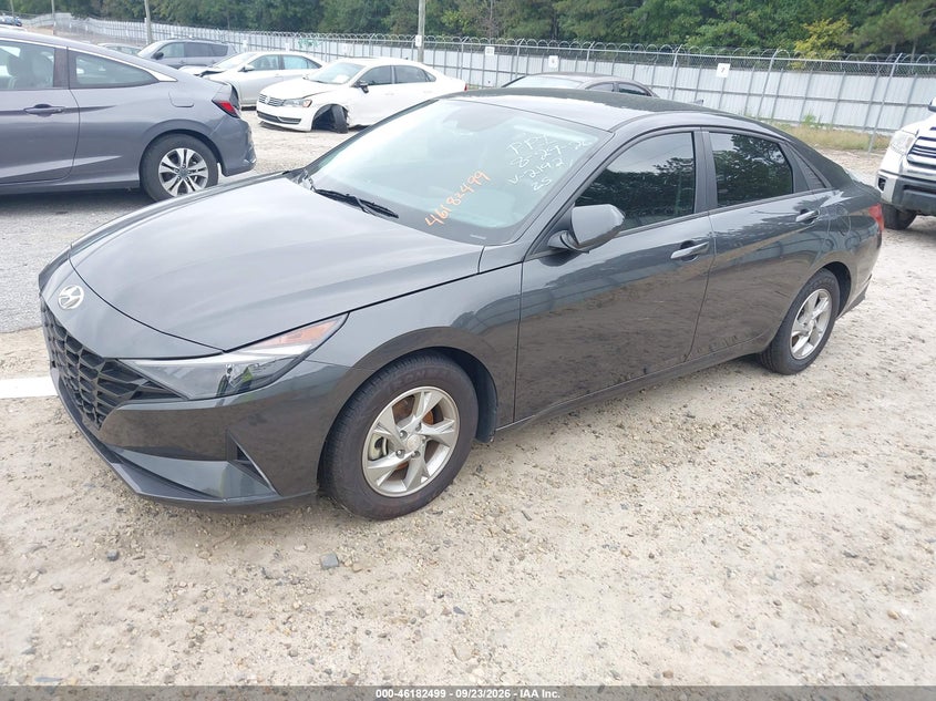 Vin: 5npll4ag1nh082192, lot: 46682359, hyundai elantra se 20222
