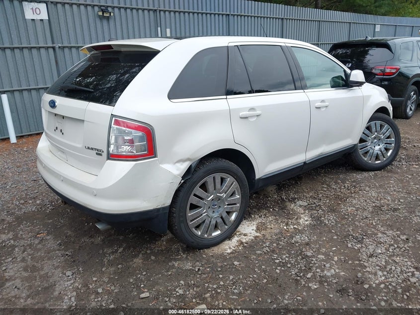 Vin: 2fmdk4kc0abb44167, lot: 46682360, ford edge limited 20104