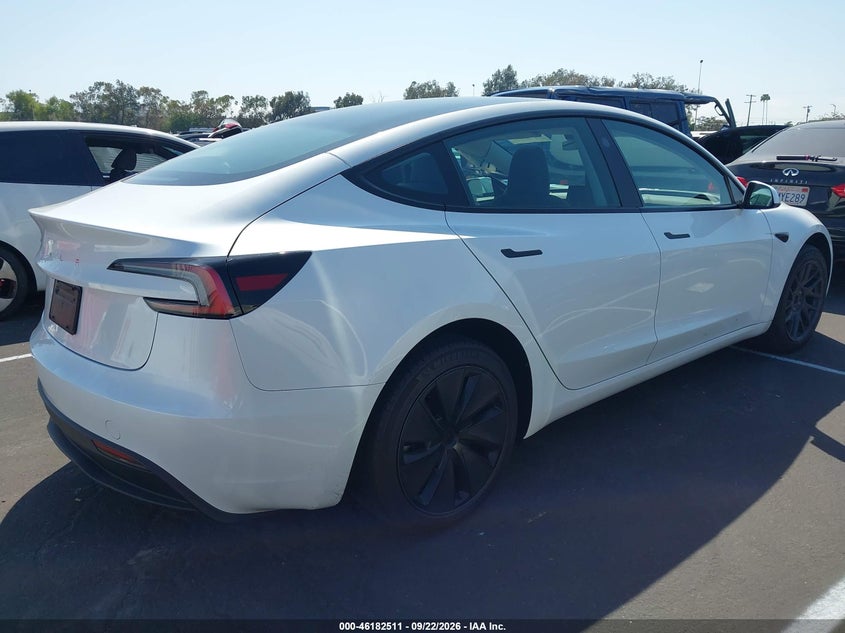 Vin: 5yj3e1ea4sf879464, lot: 46682371, tesla model 3 long range rear-wheel drive/standard rear-wheel drive 20254