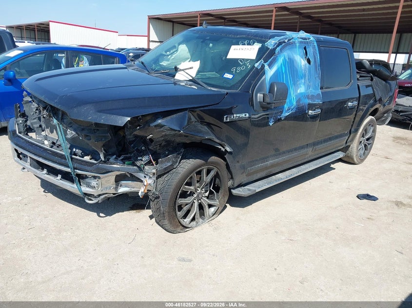 Vin: 1ftew1ep9lfa39803, lot: 46682387, ford f-150 xlt 20202