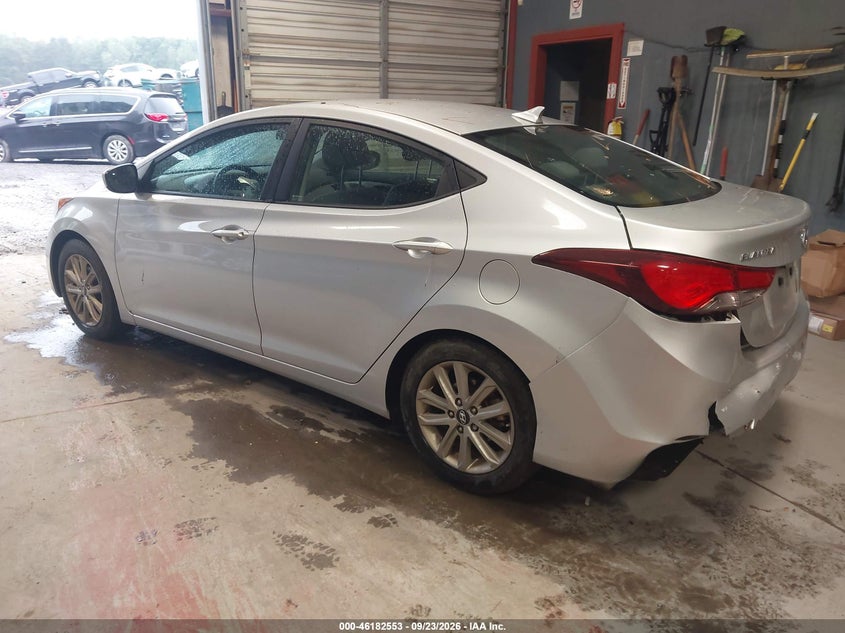 Vin: kmhdh4ae1eu038876, lot: 46682413, hyundai elantra se 20143