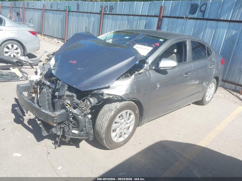 2018 Hyundai Elantra Se, Front End, IAAI, VIN 5NPD74LF9JH258445 — photo 2