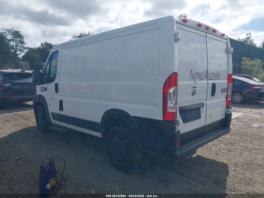 Vin: 3c6trvng0ee126547, lot: 46682420, ram promaster 1500 low roof 20143