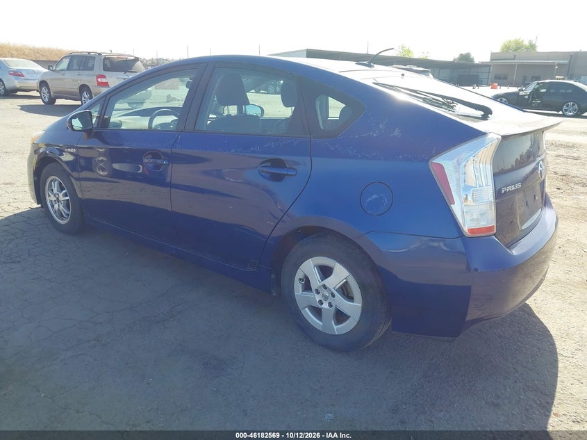 TOYOTA PRIUS 2010 VIN JTDKN3DU8A1118818