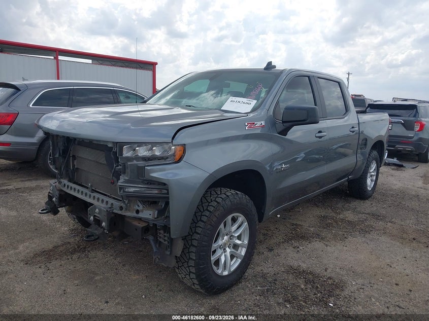 Vin: 1gcuyded7kz160341, lot: 46682460, chevrolet silverado 1500 lt 20192