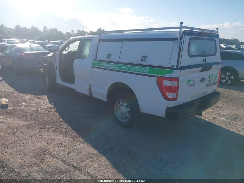 Vin: 1ftex1cb1nkd10609, lot: 46682470, ford f-150 xl 20223