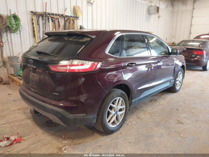 Vin: 2fmpk4j97mba41156, lot: 46682519, ford edge sel 20214
