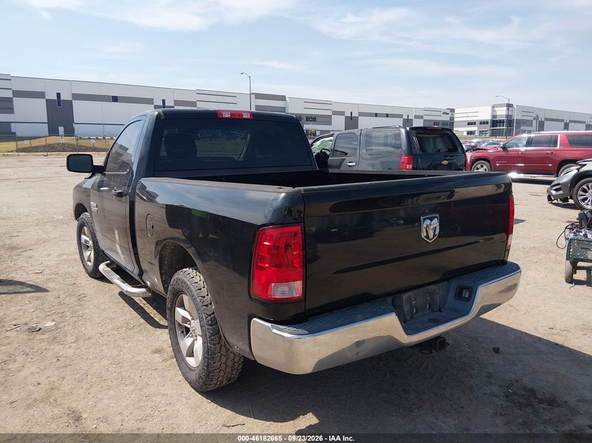 Vin: 3c6jr6agxeg203223, lot: 46682525, ram 1500 tradesman 20143