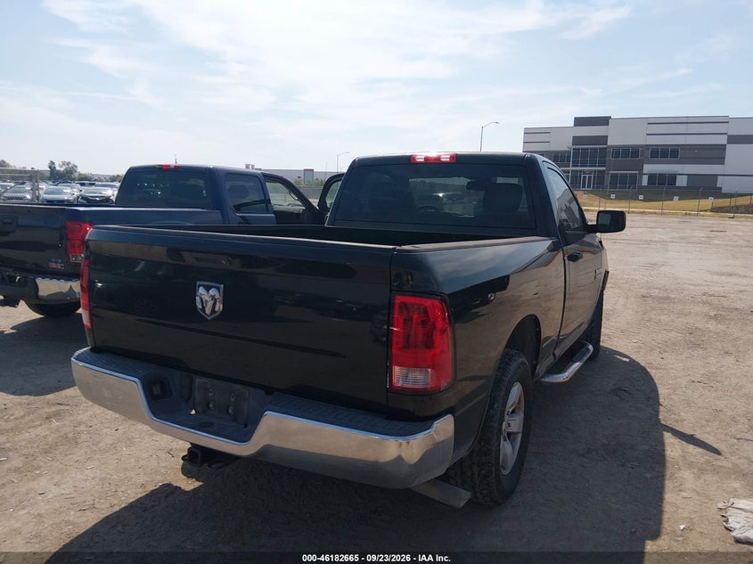 Vin: 3c6jr6agxeg203223, lot: 46682525, ram 1500 tradesman 20144