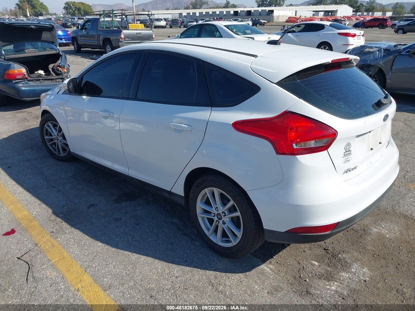 Vin: 1fadp3k28gl270699, lot: 46682535, ford focus se 20163