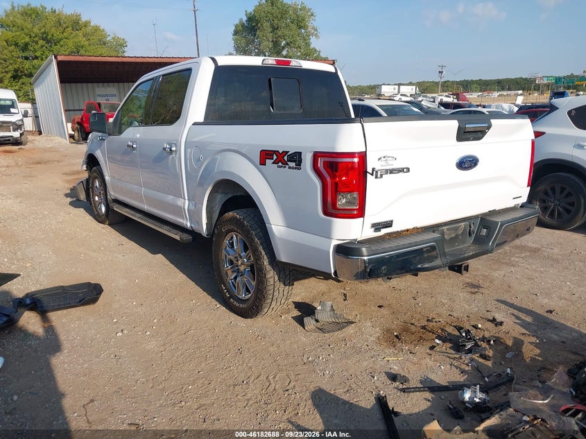 Vin: 1ftew1ef0gkd53988, lot: 46682548, ford f-150 xlt 20163