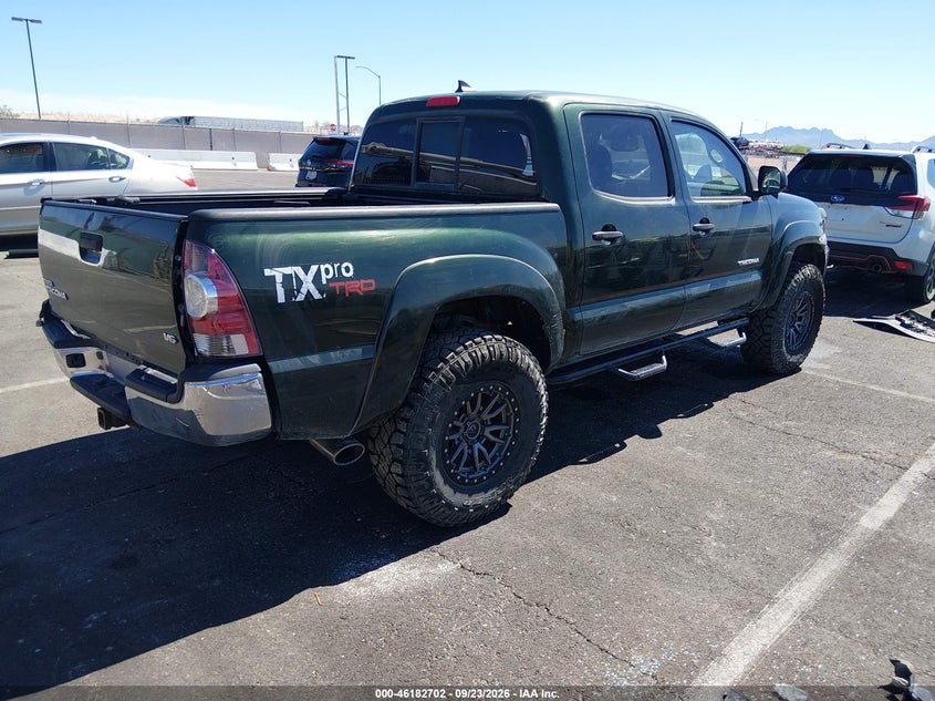 Vin: 3tmlu4en1cm081444, lot: 46682563, toyota tacoma base v6 20124