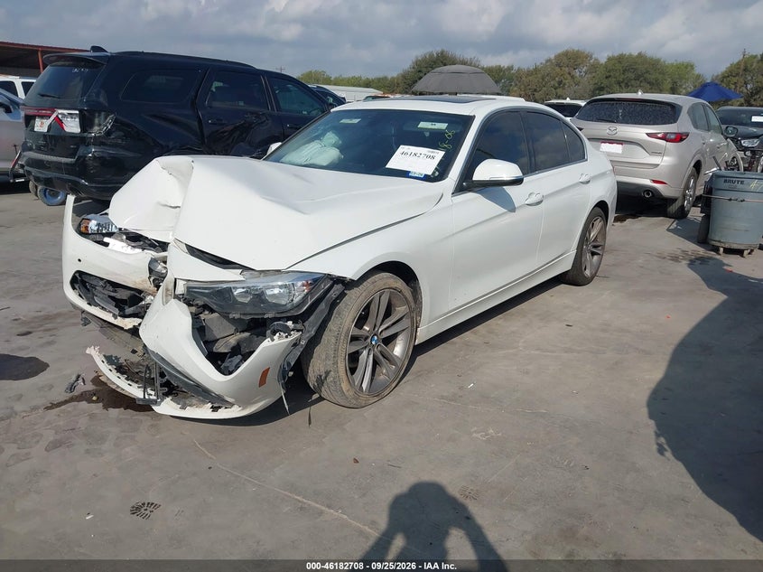 BMW 330I 2017 VIN WBA8B9G50HNU50942