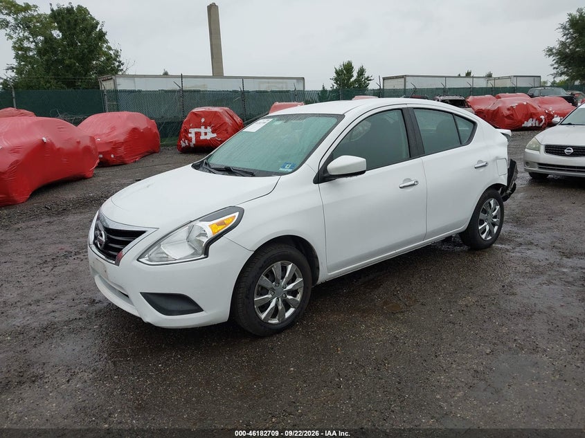 Vin: 3n1cn7ap4jl859764, lot: 46682569, nissan versa 1.6 sv 20182