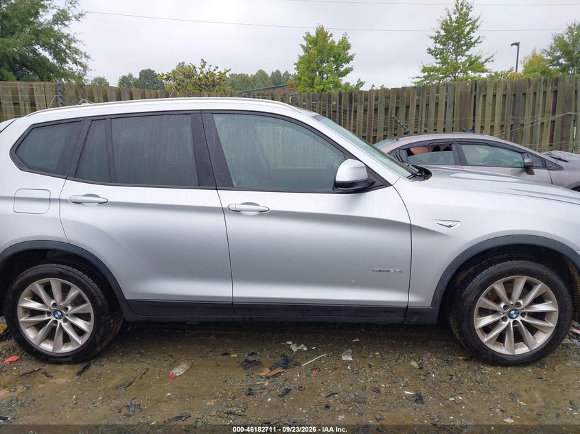 BMW X3 2017 VIN 5UXWZ7C37H0X39990