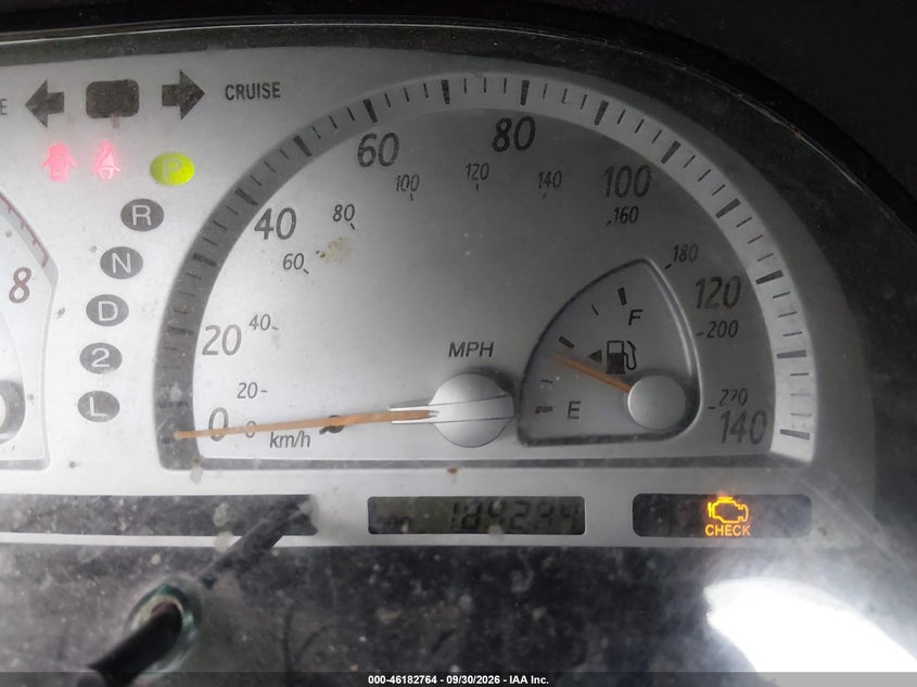 TOYOTA CAMRY 2004 VIN 4T1BE32K44U368962