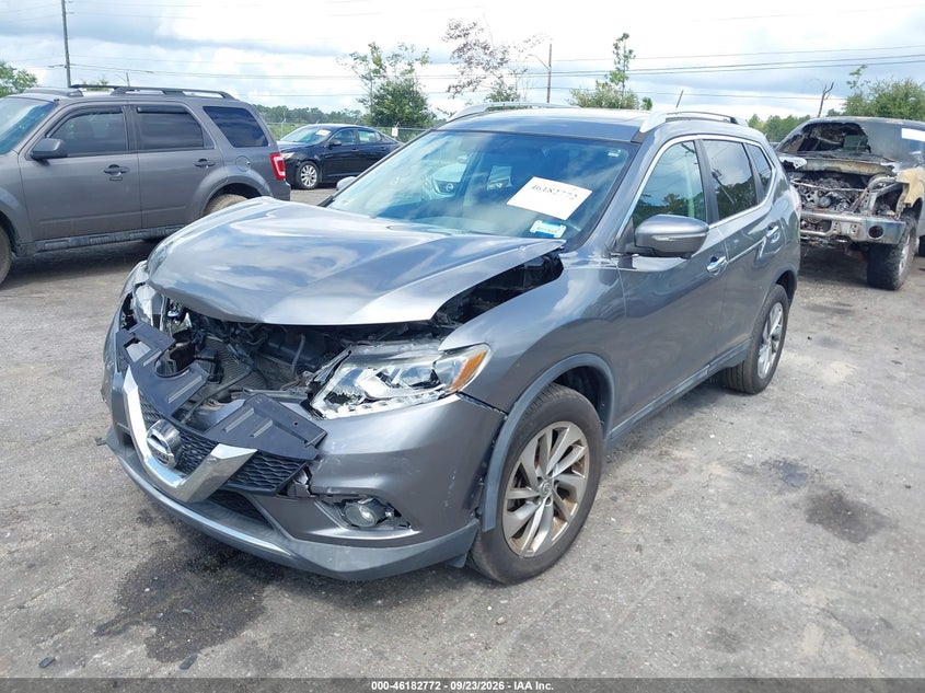 Vin: 5n1at2mv4fc852335, lot: 46682632, nissan rogue sl 20152
