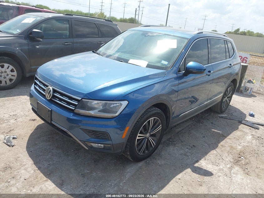 Vin: 3vv3b7ax4jm153881, lot: 46682633, volkswagen tiguan 2.0t se/2.0t sel 20182