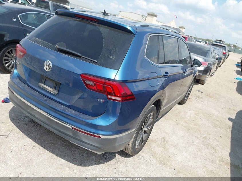 Vin: 3vv3b7ax4jm153881, lot: 46682633, volkswagen tiguan 2.0t se/2.0t sel 20184
