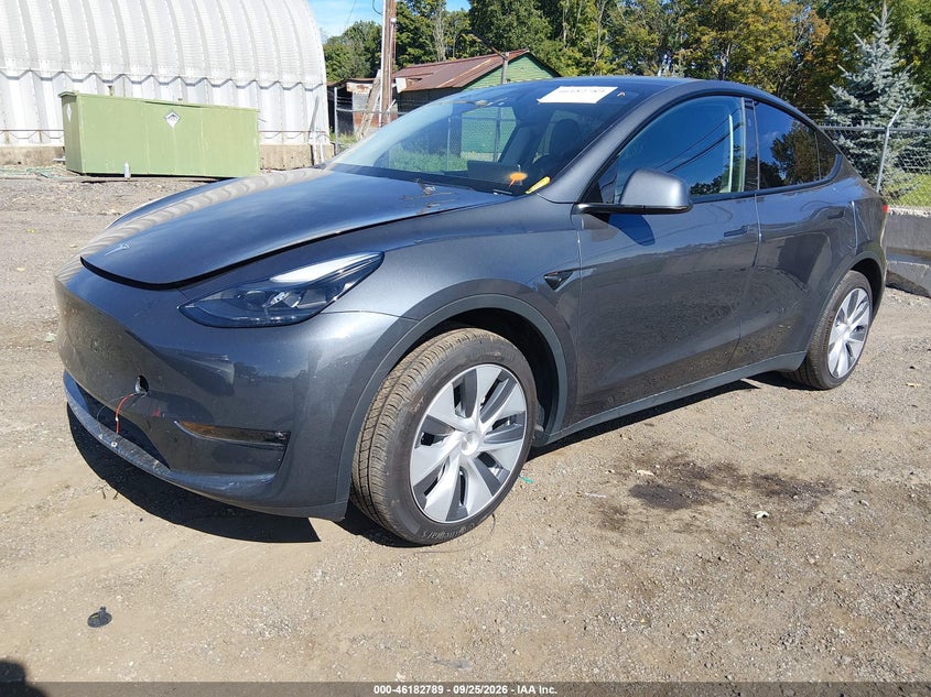 2023 Tesla Model Y, Затоплення, IAAI, VIN 7SAYGDEE9PF862416 — фото 2