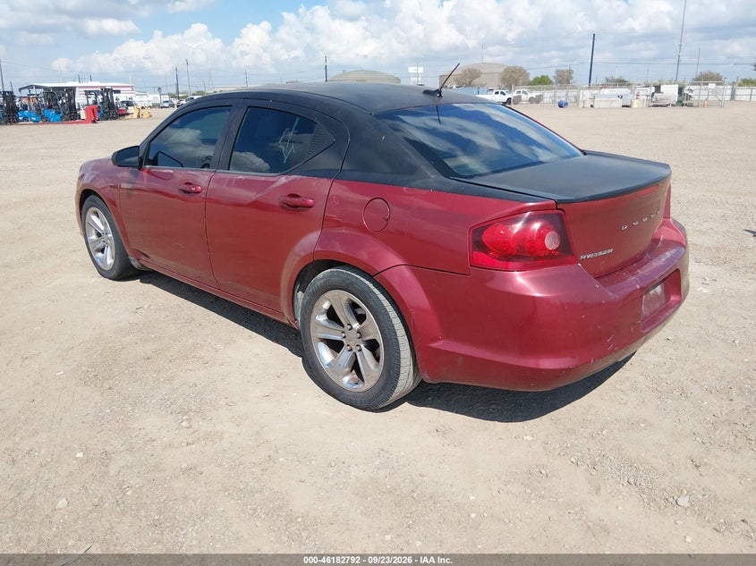 Vin: 1c3cdzab1en182537, lot: 46682652, dodge avenger se 20143