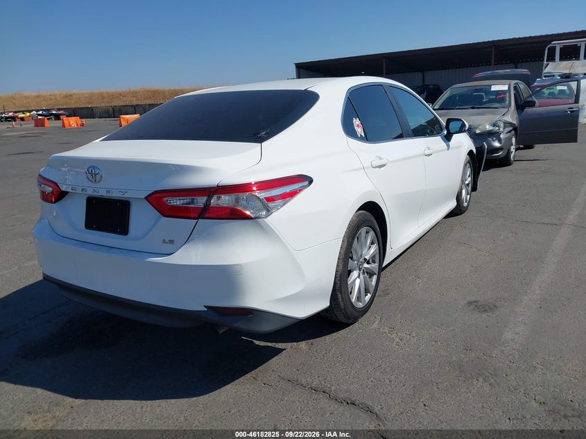 Vin: 4t1b11hk2ju565230, lot: 46682685, toyota camry le 20184
